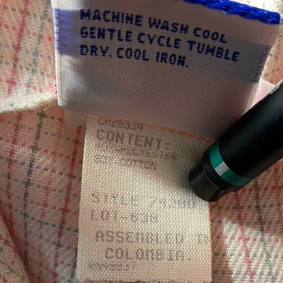 TAIL Vintage 80s Pastel Plaid Women’s Shorts size 14 - Picture 8 of 8